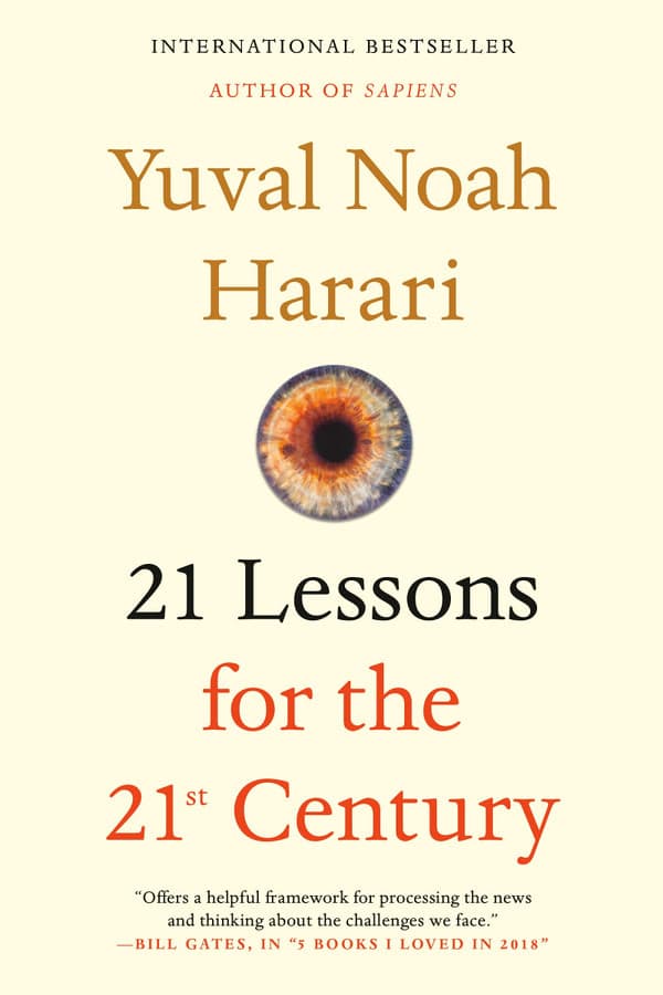 21 Lessons for the 21st Century cover